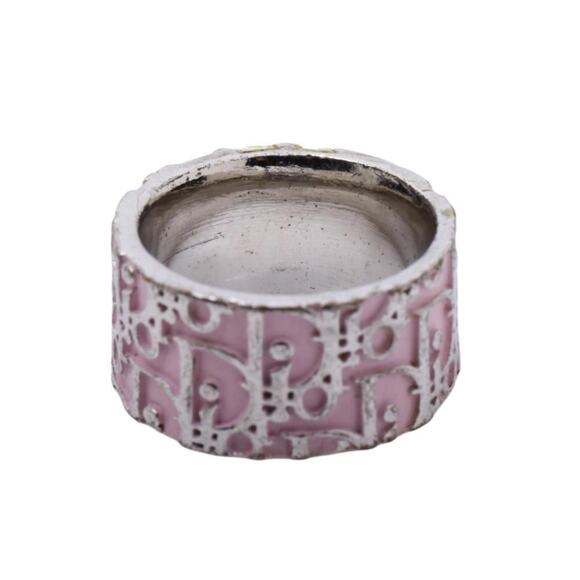 701. Christian Dior Trotter Pink Ring - Picture 2 of 3
